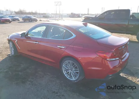 2020 Genesis G70 2.0T Rwd from USA, damaged, VIN KMTG34LA6LU056007